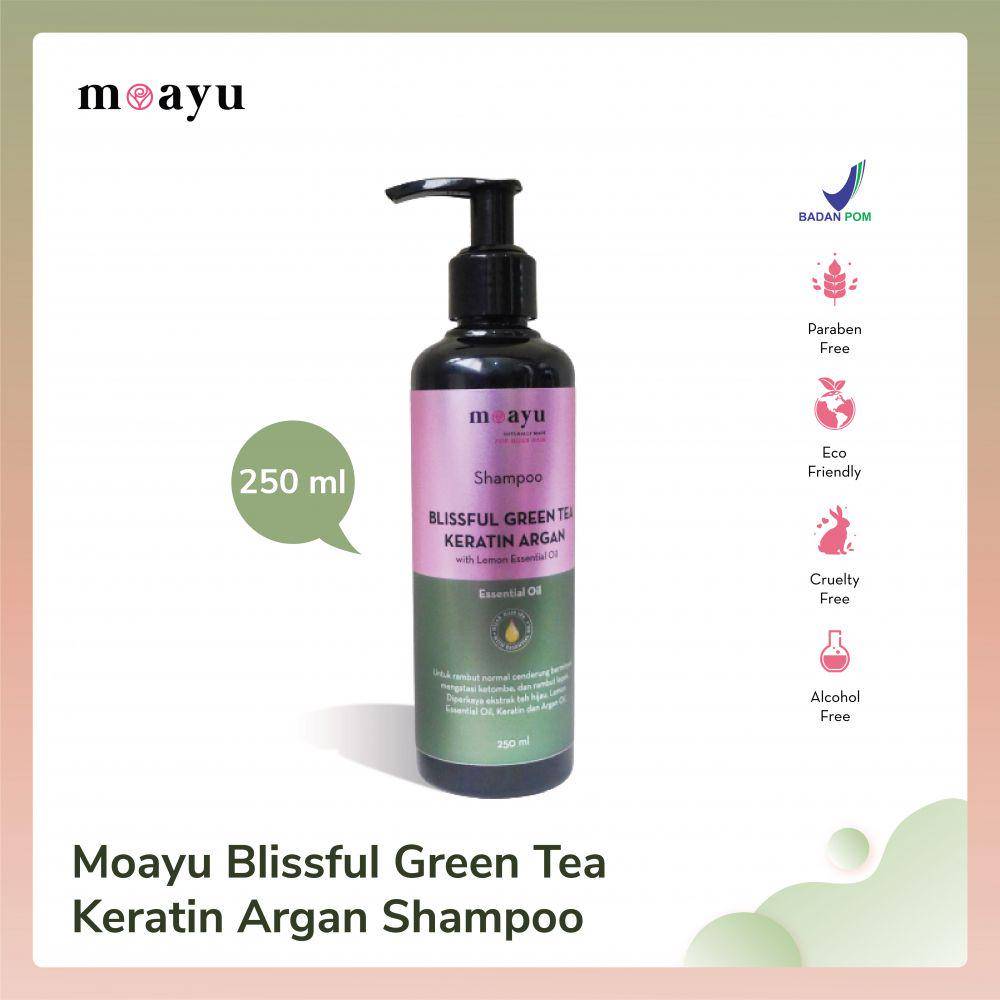 Moayu Blissful Green Tea Keratin Argan Conditioner (moayu.com)