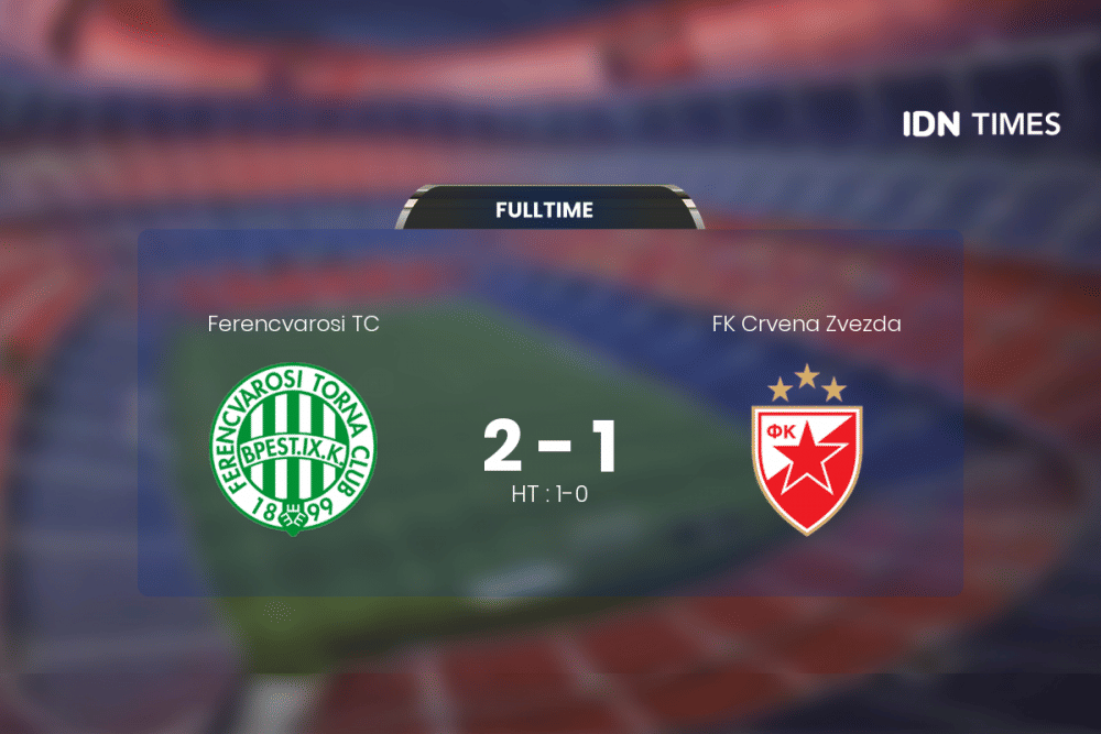 Ferencvarosi Tc Curi Poin Penuh Atas Fk Crvena Zvezda