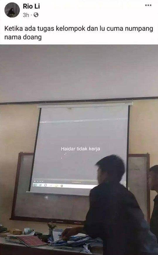 status media sosial kocak di sekolah (instagram.com/awreceh.id)