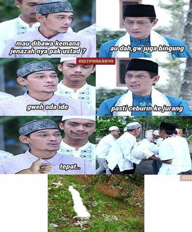 meme gimana ini pak ustaz (instagram.com/adiprakarya)