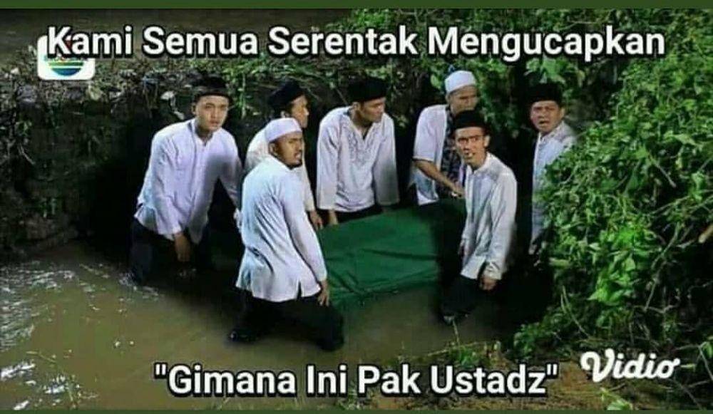 meme gimana ini pak ustaz (instagram.com/penyebar_kegoblokan)