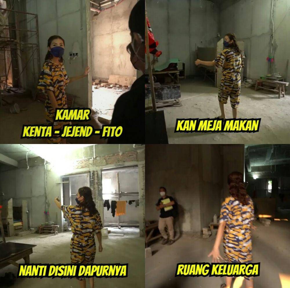 Sarwendah room tour rumah baru. (dok. youtube.com/The Onsu Family)