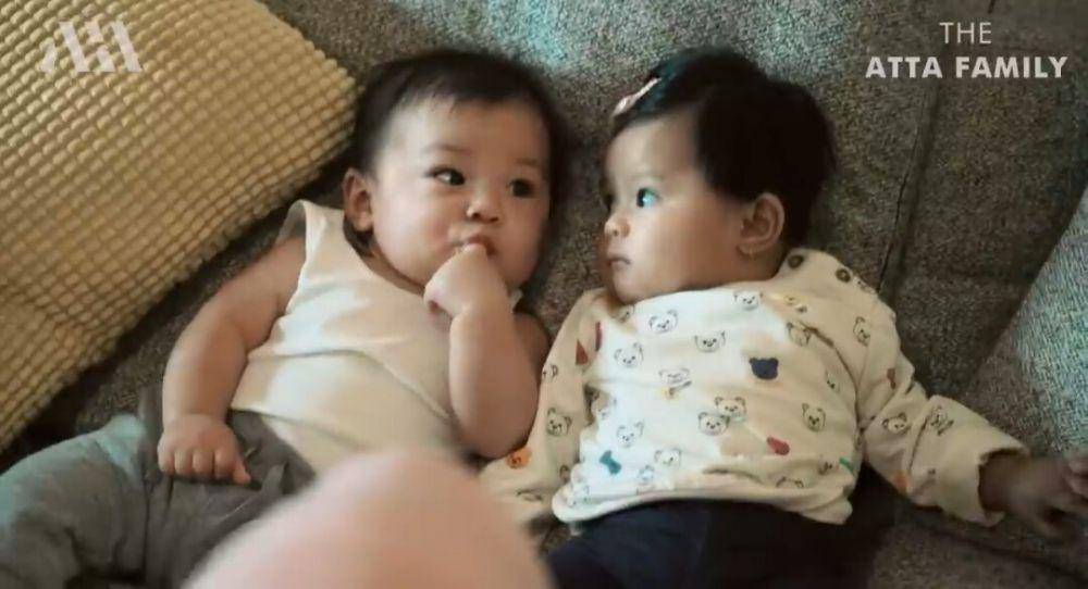 Ameena playdate dengan baby Issa (youtube.com/AH)