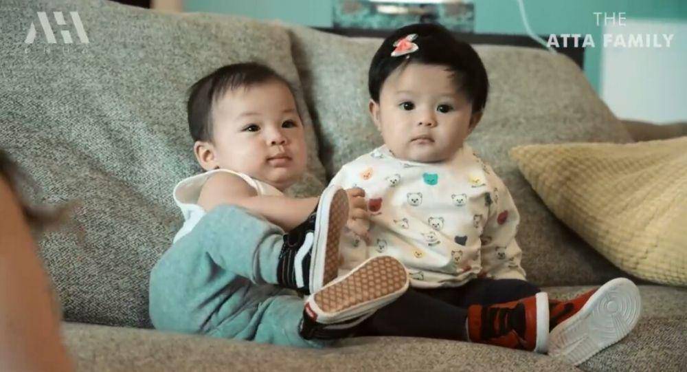 Ameena playdate dengan baby Issa (youtube.com/AH)