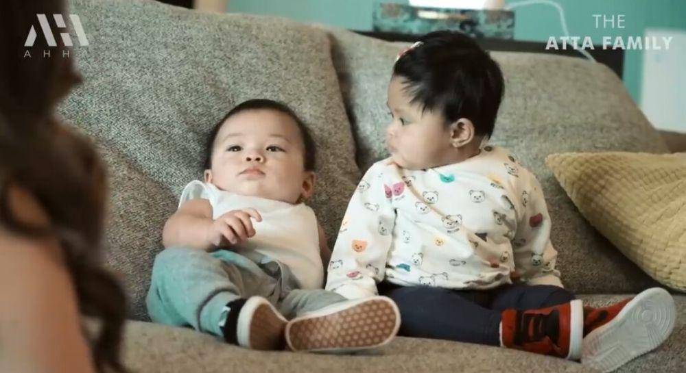 Ameena playdate dengan baby Issa (youtube.com/AH)
