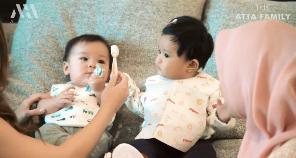 Ameena playdate dengan baby Issa (youtube.com/AH)