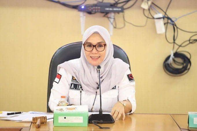 Ketua DPRD Sulawesi Selatan, Ina Kartika Sari (instagram.com/inakartikasarii)