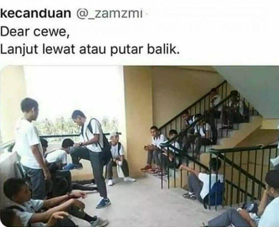 status media sosial kocak di sekolah (instagram.com/awreceh.id)