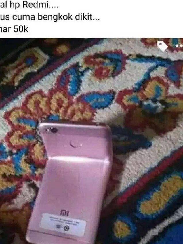 postingan jual barang rusak berat (instagram.com/recehtapiviral)