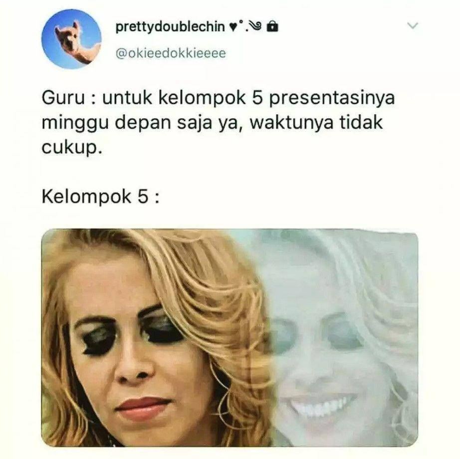 status media sosial kocak di sekolah (twitter.com/okieedokkieeee)
