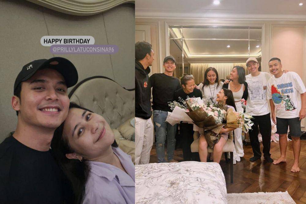 Momen perayaan ulang tahun Prilly dengan sahabat (instagram.com/jourdy.pranata l instagram.com/prillylatuconsina96)