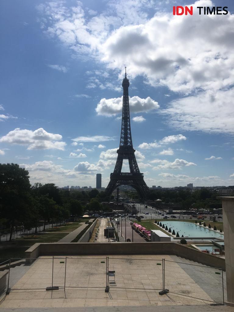Ancaman Bom di Menara Eiffel, Turis Dievakuasi Dua Kali