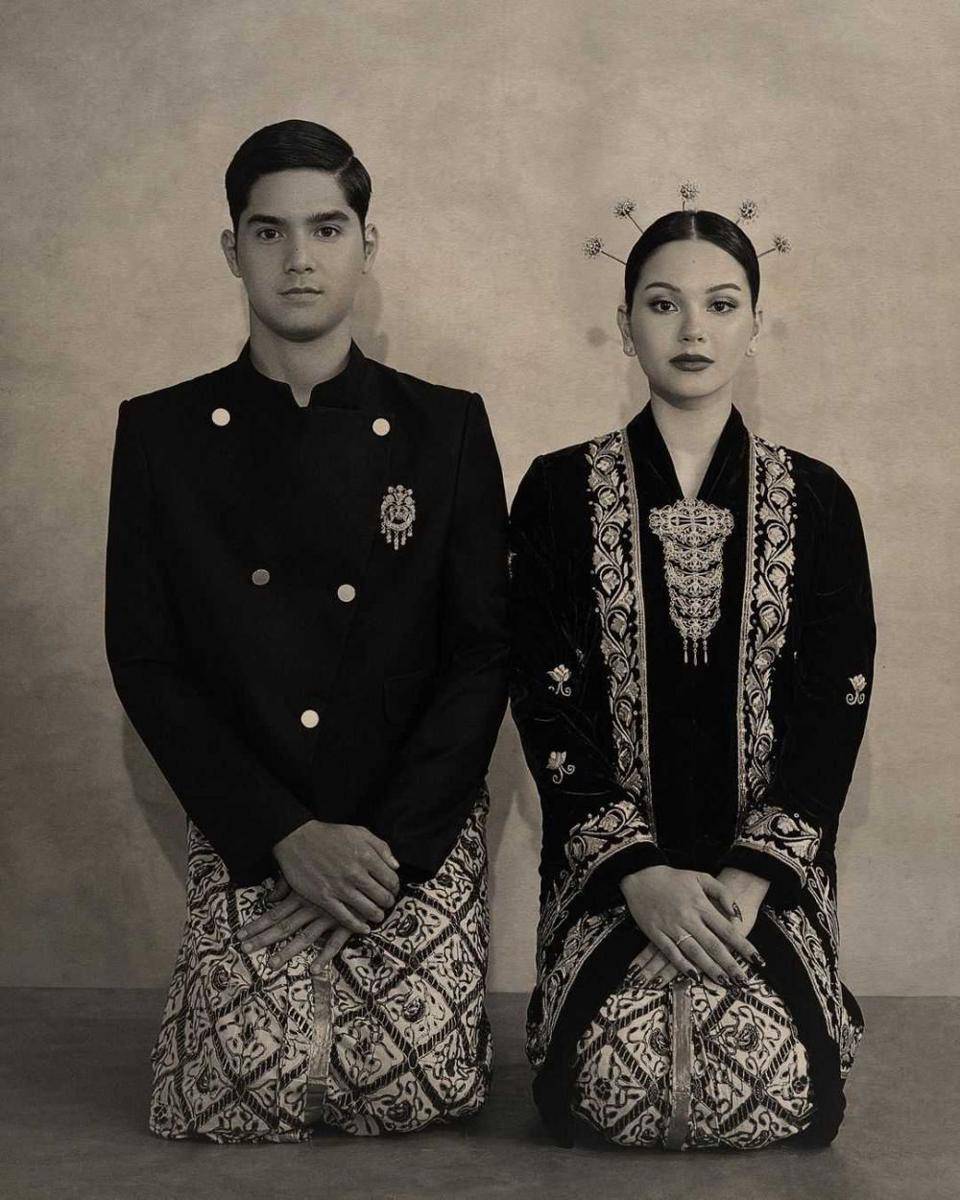 Foto Al-Ghazali dan Alyssa Daguise. (ig/winstongomez)