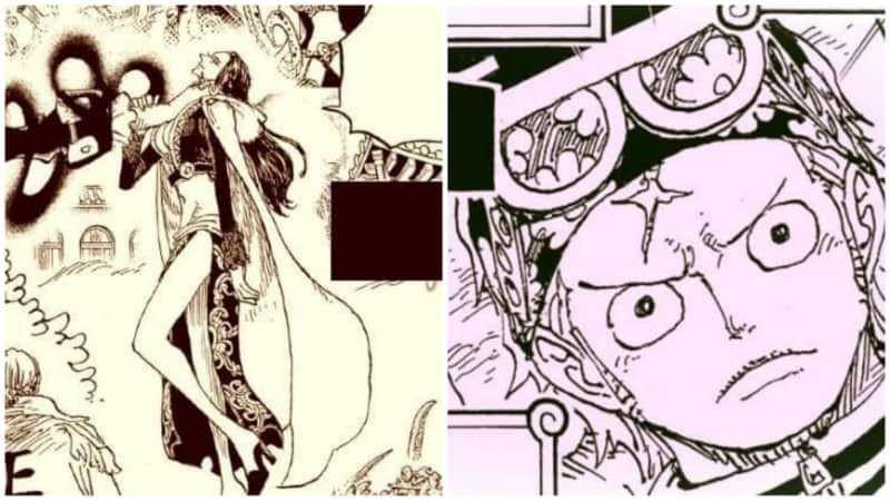 Boa Hancock dan Koby. (Dok. Shueisha/One Piece)