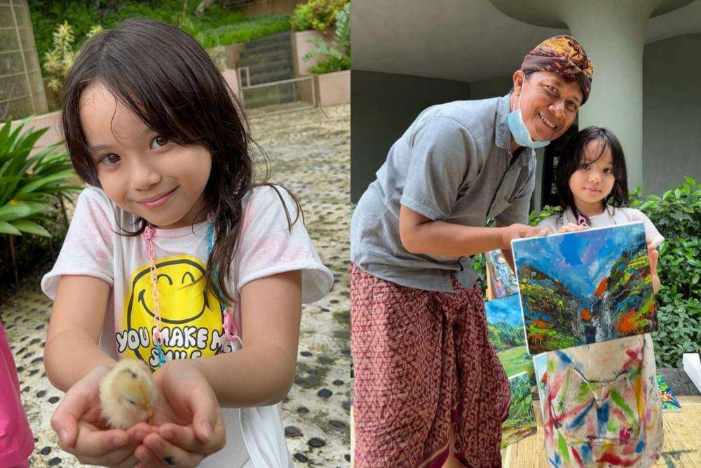 Aktivitas seru Gempita saat di Bali (instagram.com/gisel_la)