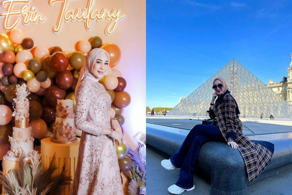 9 Potret Erin Taulany Liburan ke Paris Pasca Perayaan Ulang Tahun