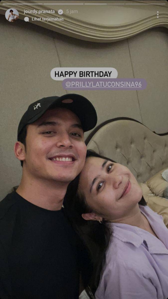 Prilly dan Jourdy (instagram.com/jourdy.pranata)