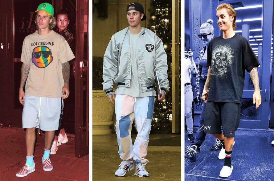 Berbagai fashion style Justin Bieber (gq.com)