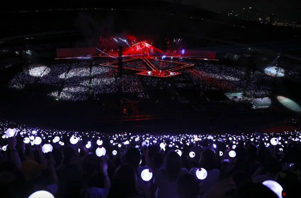 Penonton konser Korea (seoulspace.com)