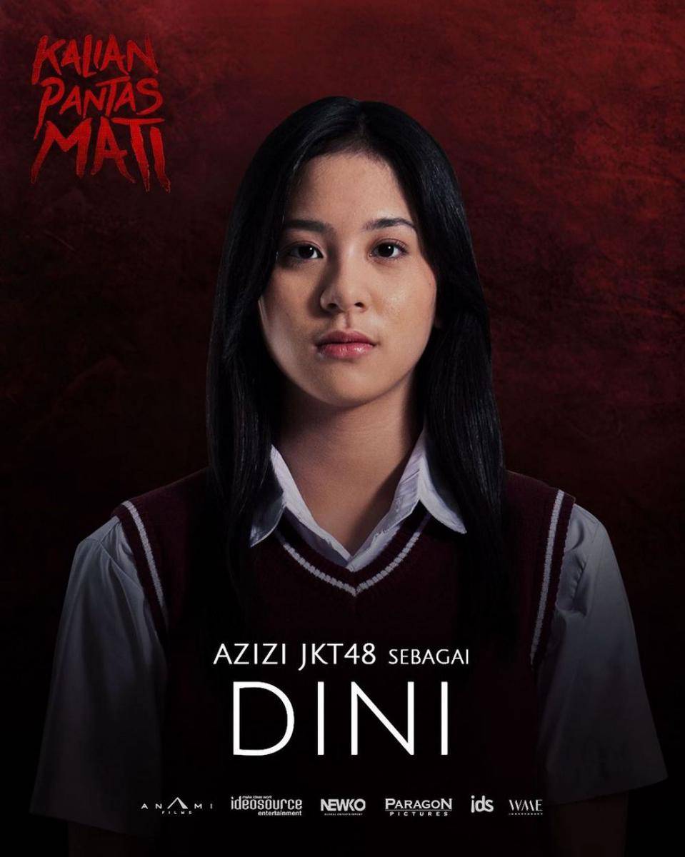 Zee JKT48 di film Kalian Pantas Mati (instagram.com/kalianpantasmati)