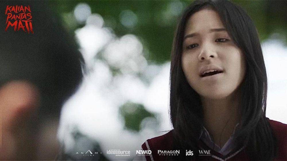Zee JKT48 di film Kalian Pantas Mati (instagram.com/kalianpantasmati)
