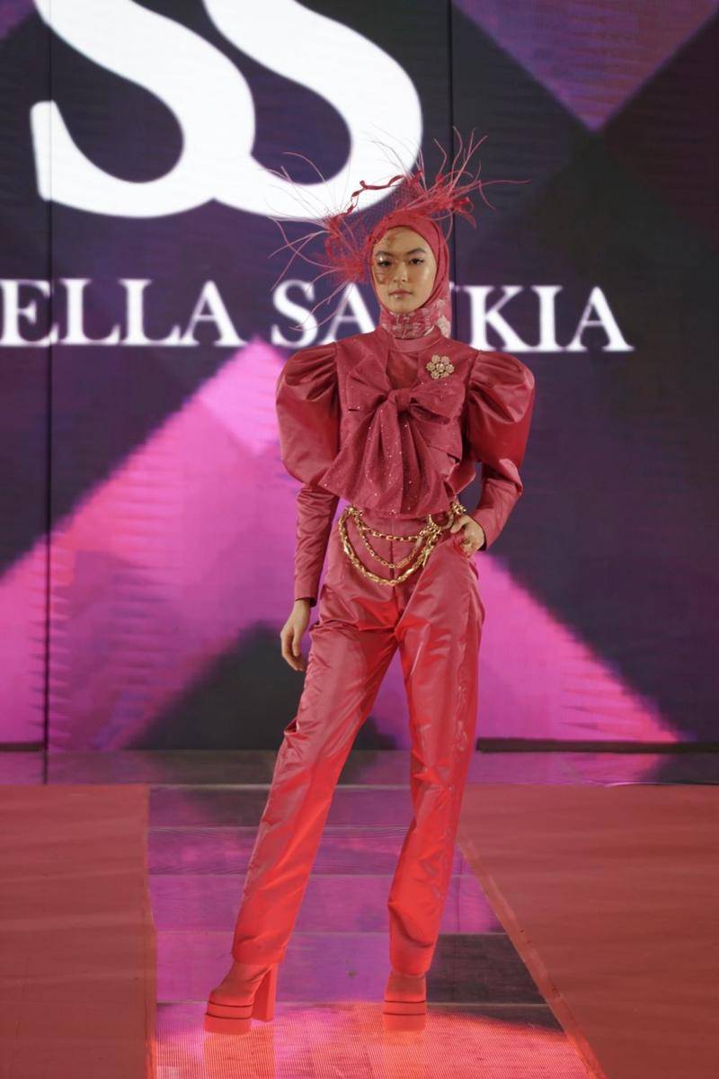 Preview Koleksi Shella Saukia di Atrium Senayan City Mall. 14 Oktober 2022. (dok. TIM MUARA BAGDJA)