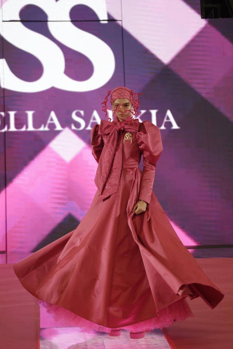 Preview Koleksi Shella Saukia di Atrium Senayan City Mall. 14 Oktober 2022. (dok. TIM MUARA BAGDJA)