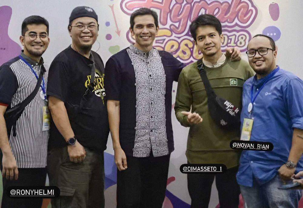 Acara Hijrah Fest 2018. (instagram.com/adrianmaulana)