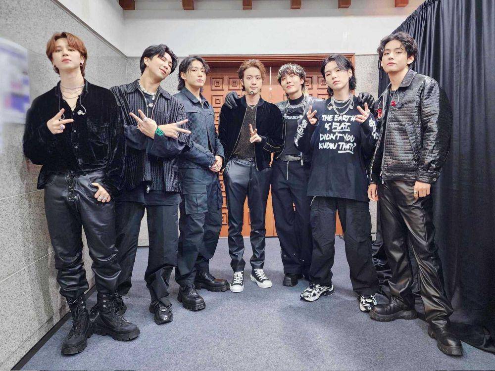 Foto BTS setelah konser (twitter.com/bts_bighit)