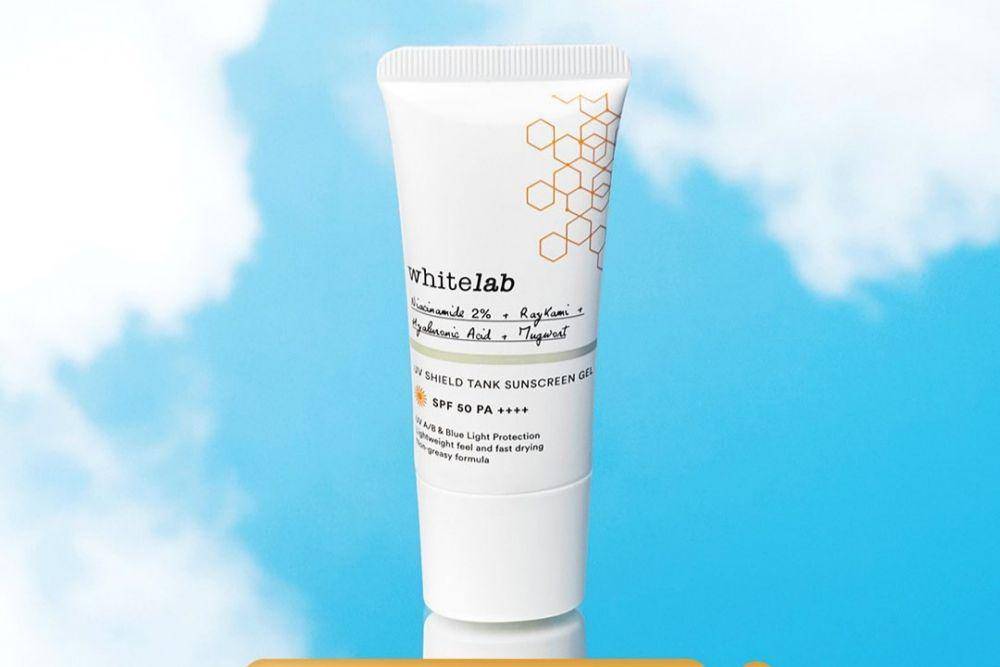 Whitelab UV Shield Tank Sunscreen Gel SPF 50 PA++++ (instagram.com/whitelab_id)