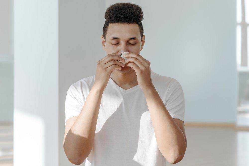ilustrasi hidung tersumbat (pexels.com/Pavel Danilyuk)