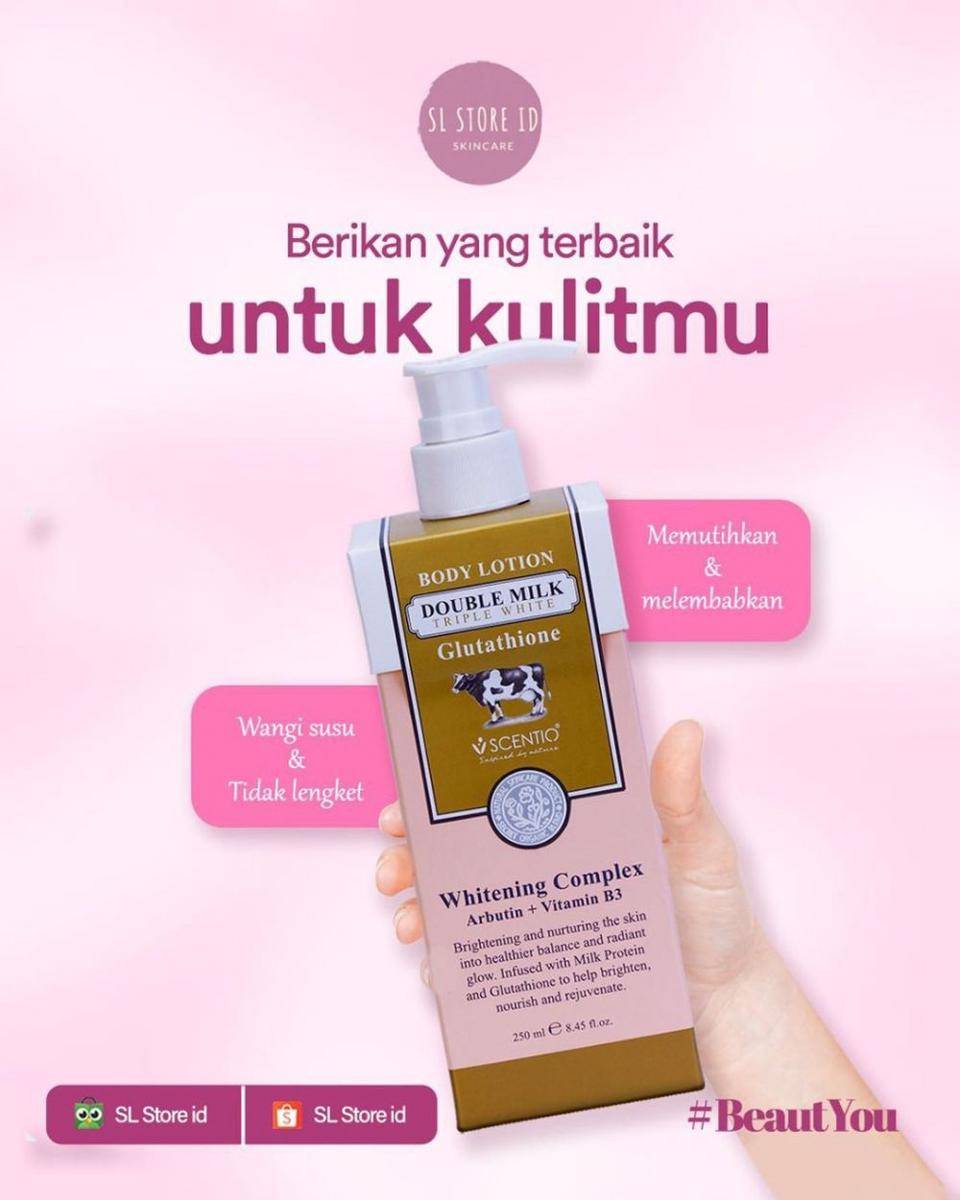 Ilustrasi Body Lotion Scentio (instagram.com/slstoreid)