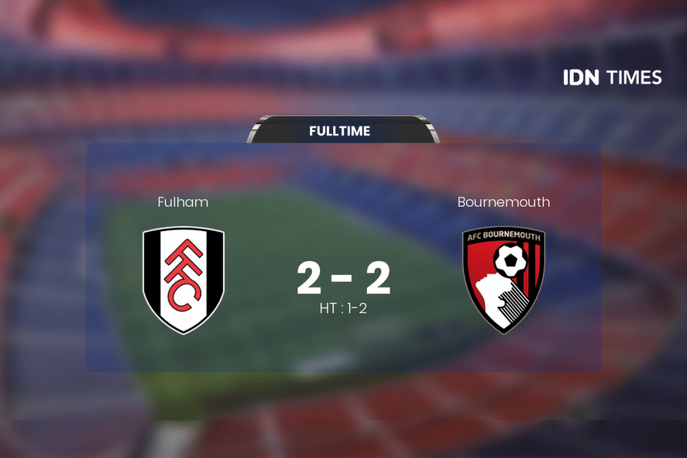 Duel Fulham Vs Bournemouth Berakhir Antiklimaks