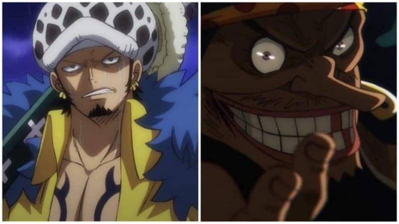 Trafalgar Law dan Kurohige. (Dok. Toei Animation/One Piece)
