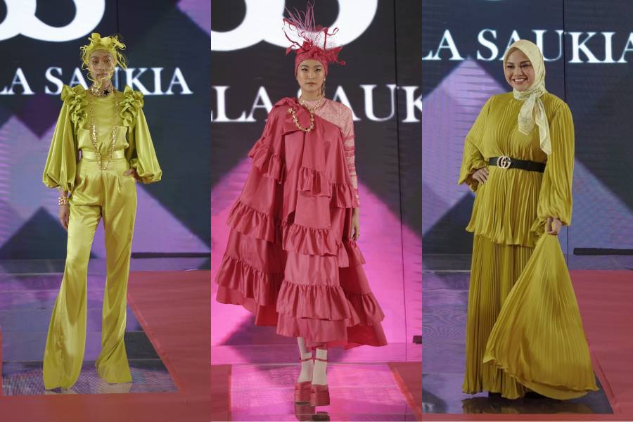 Preview Koleksi Shella Saukia di Atrium Senayan City Mall. 14 Oktober 2022. (dok. TIM MUARA BAGDJA)