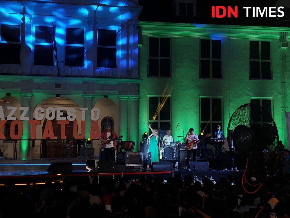 Ten2Five di Jazz Goes to Kotatua, pada Minggu (16/10/2022) (IDN Times/Erfah Nanda)