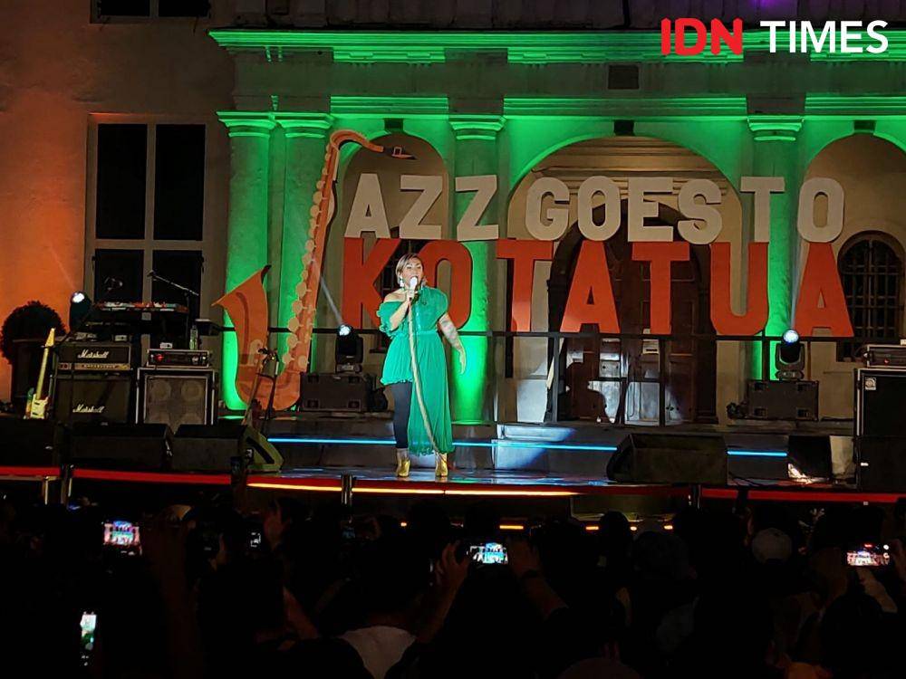 Ten2Five di Jazz Goes to Kotatua, pada Minggu (16/10/2022) (IDN Times/Erfah Nanda)
