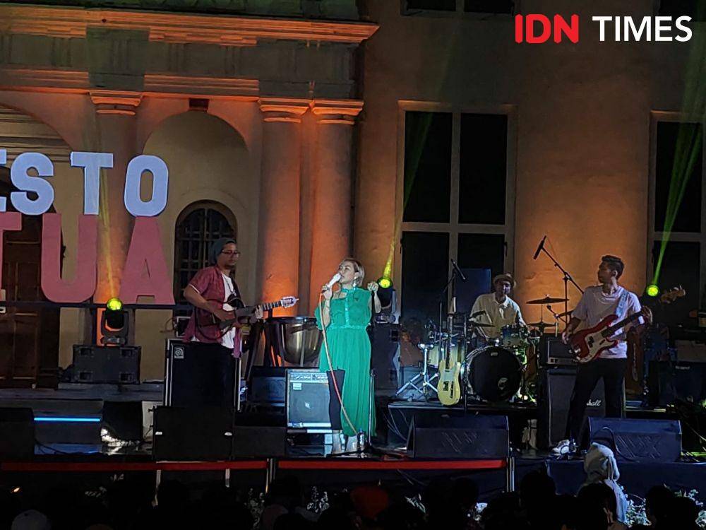 Ten2Five di Jazz Goes to Kotatua, pada Minggu (16/10/2022) (IDN Times/Erfah Nanda)
