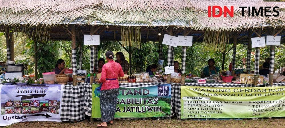 Pameran UMKM di JCW DTW Jatiluwih (IDN Times/Wira Sanjiwani)