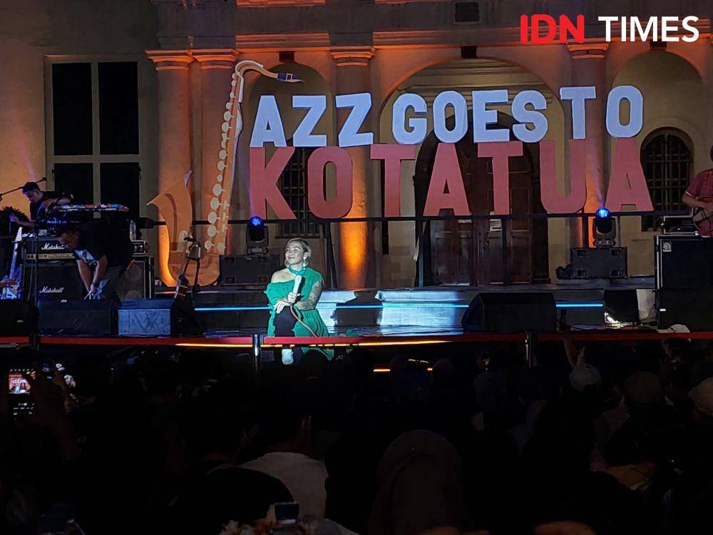 Ten2Five di Jazz Goes to Kotatua, pada Minggu (16/10/2022) (IDN Times/Erfah Nanda)