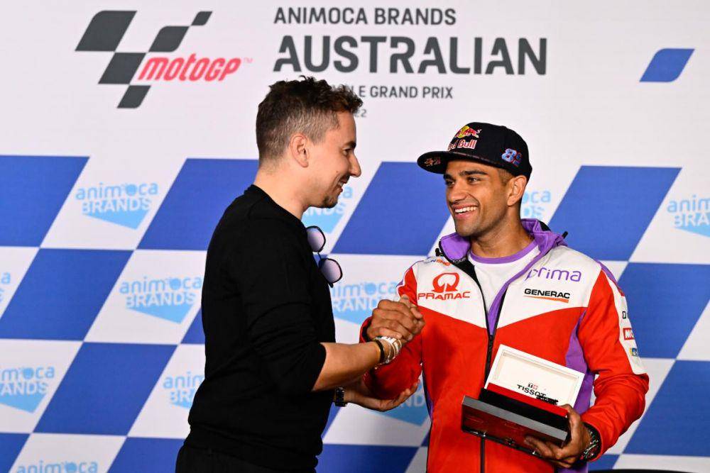 Jorge Lorenzo dan Jorge Martin (motogp.com)