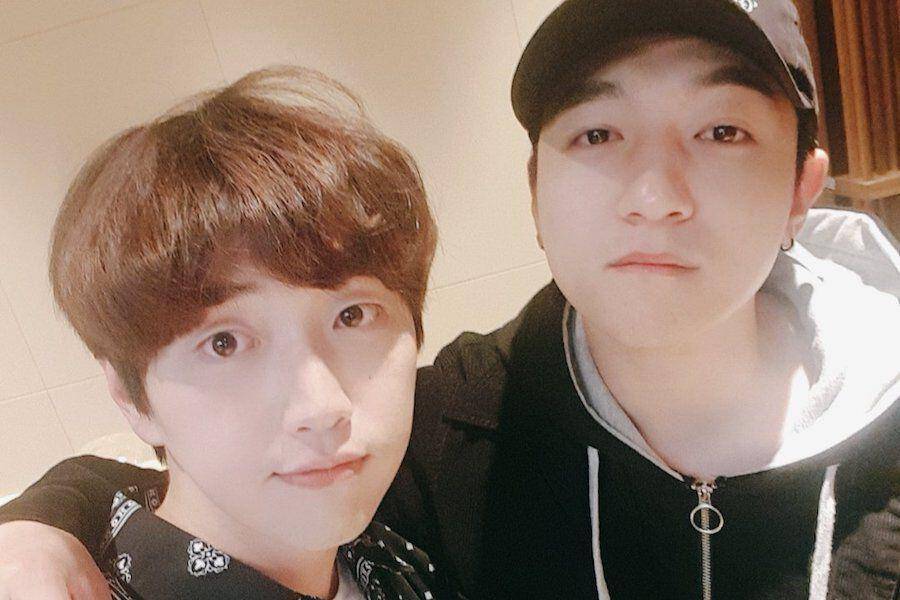 Sandeul B1A4 dan Sungjin DAY6 (soompi.com)