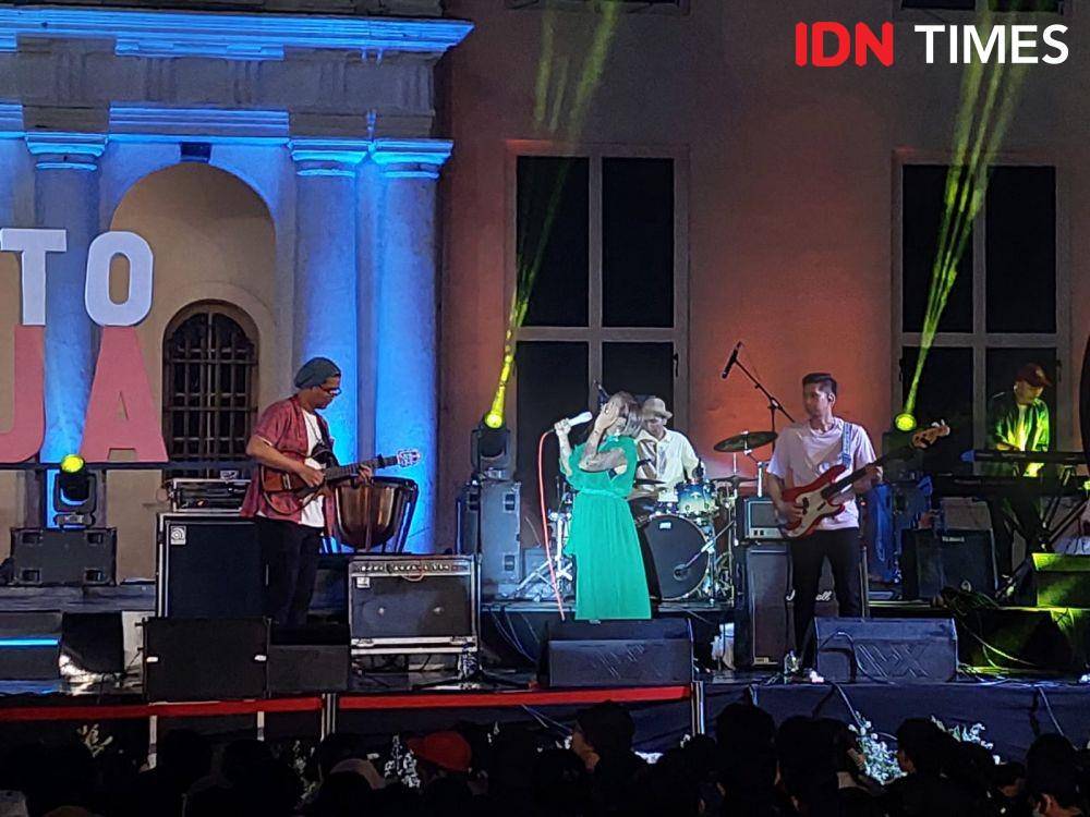 Ten2Five di Jazz Goes to Kotatua, pada Minggu (16/10/2022) (IDN Times/Erfah Nanda)