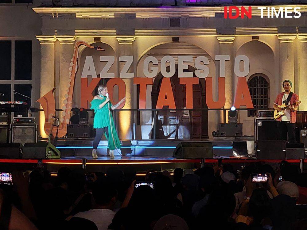 Ten2Five di Jazz Goes to Kotatua, pada Minggu (16/10/2022) (IDN Times/Erfah Nanda)