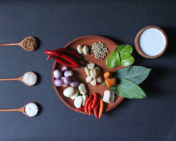 Ilustrasi bahan sayur lodeh (commons.wikimedia.org/Windi Utari)
