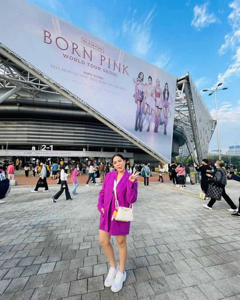 Gigi nonton konser BLACKPINK (Instagram.com/raffinagita1717)