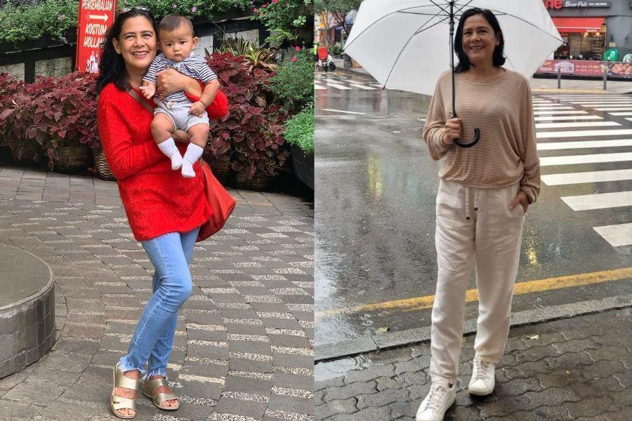 9 OOTD Kasual dan Sporty ala Lydia Kandou, Pemeran Film Inang