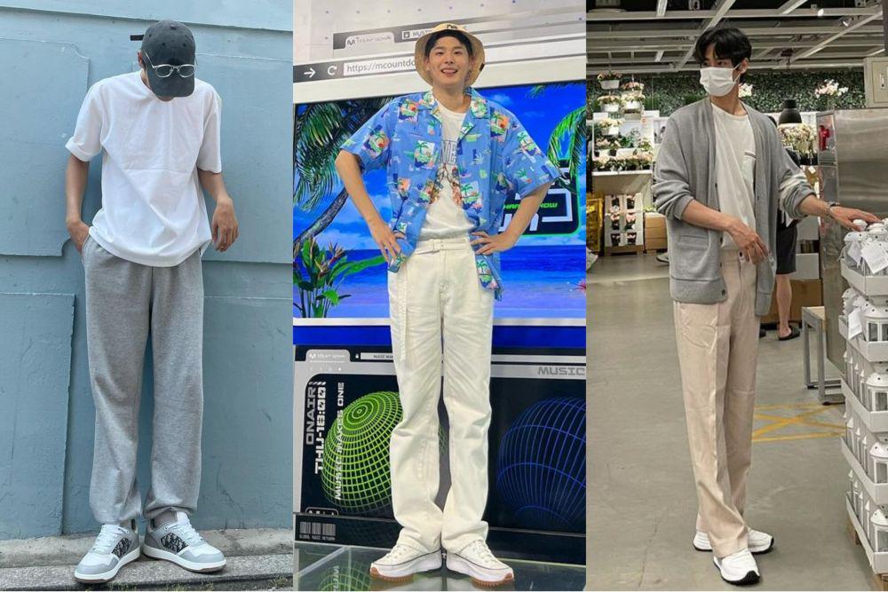 9 Ide Mix and Match Kaus Putih ala Byungchan VICTON, Mudah Disontek!