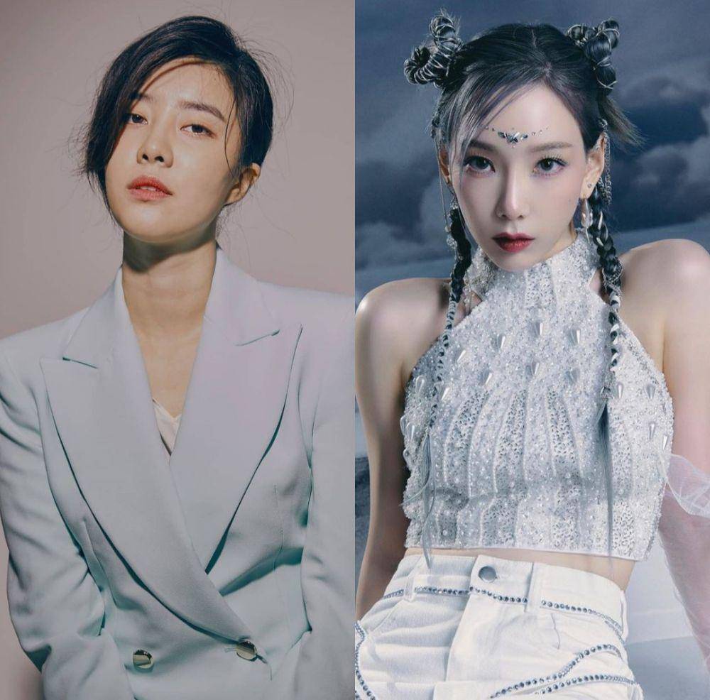 Noeul eks Rainbow dan Taeyeon SNSD (instagram.com/noh.eul_89 | instagram.com/taeyeon_ss)