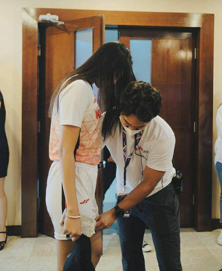 potret Anya Geraldine saat persiapan olahraga (instagram.com/anyageraldine)